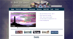 Desktop Screenshot of basilthegreat.org